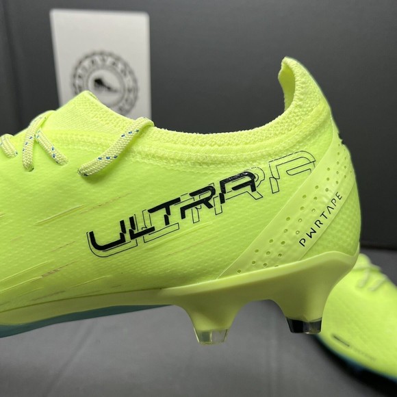 Puma Ultra Ultimate Firm Ground 106898-01 Soccer Cleats Yellow Women Sz 11.5 NEW - Picture 10 of 16